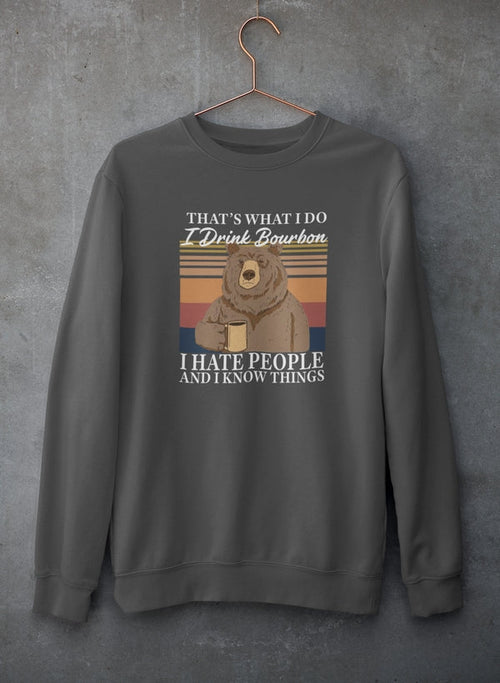 Bourbon Bear Sweat Shirt